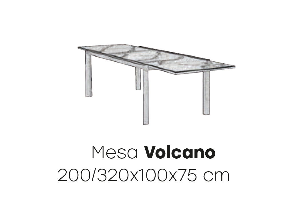 Mesa extensible Volcano