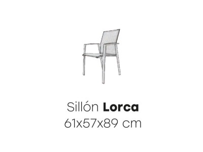 Silla Lorca de Majestic Garden