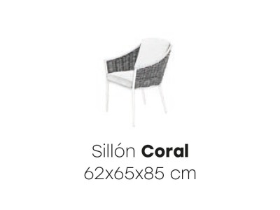 Silla Coral de Majestic