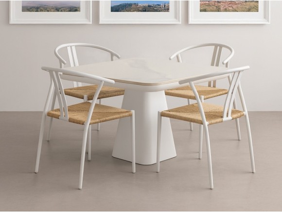 Silla apilable Chic Majestic Garden