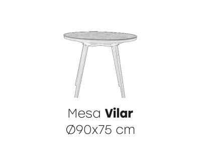 Mesa para exterior Vilar Majestic