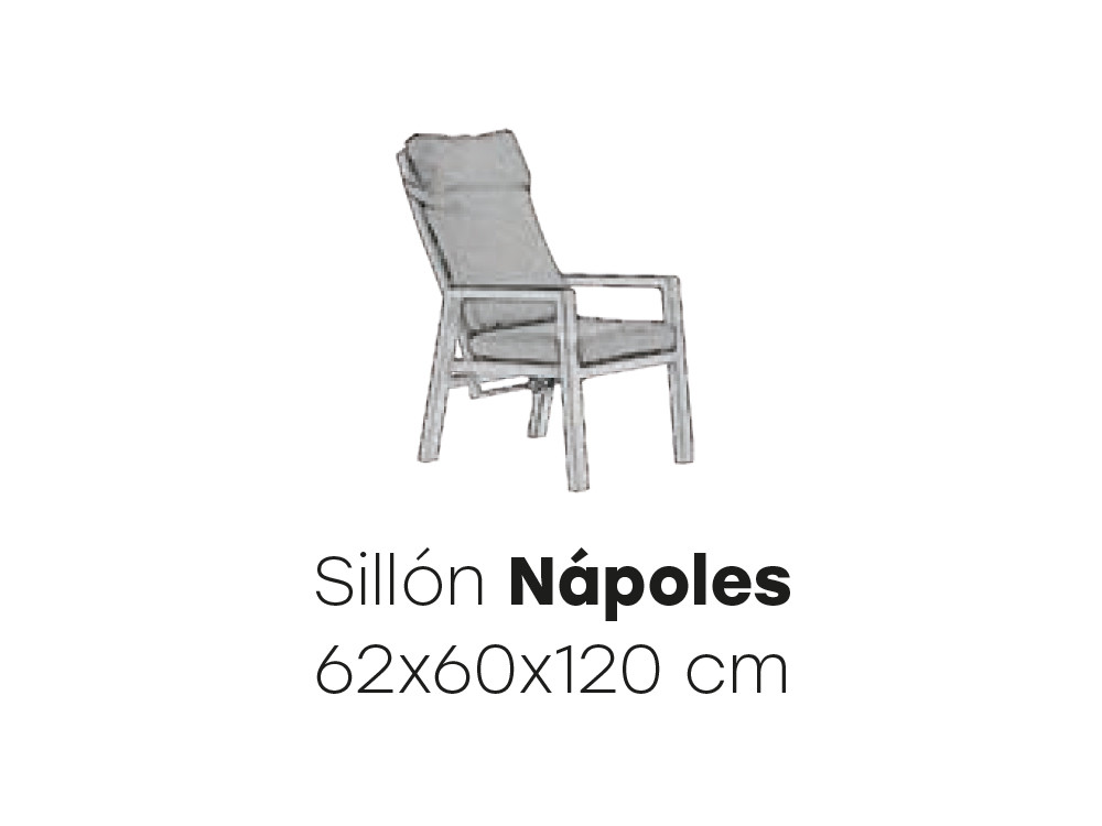 Sillón reclinable Nápoles