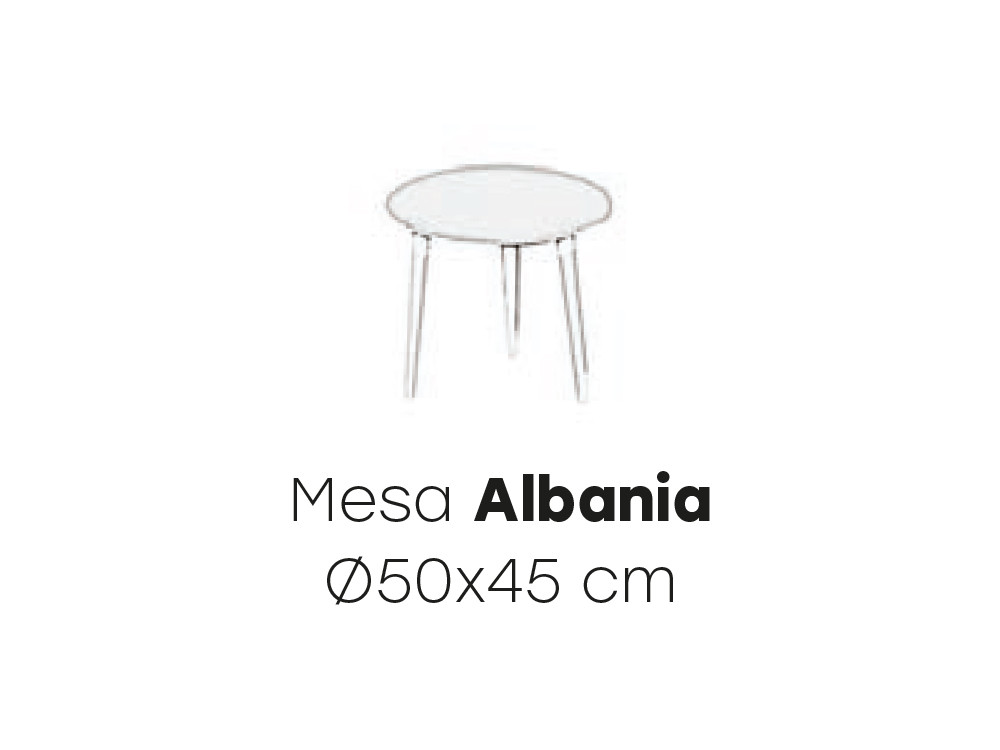 Mesa auxiliar Albania
