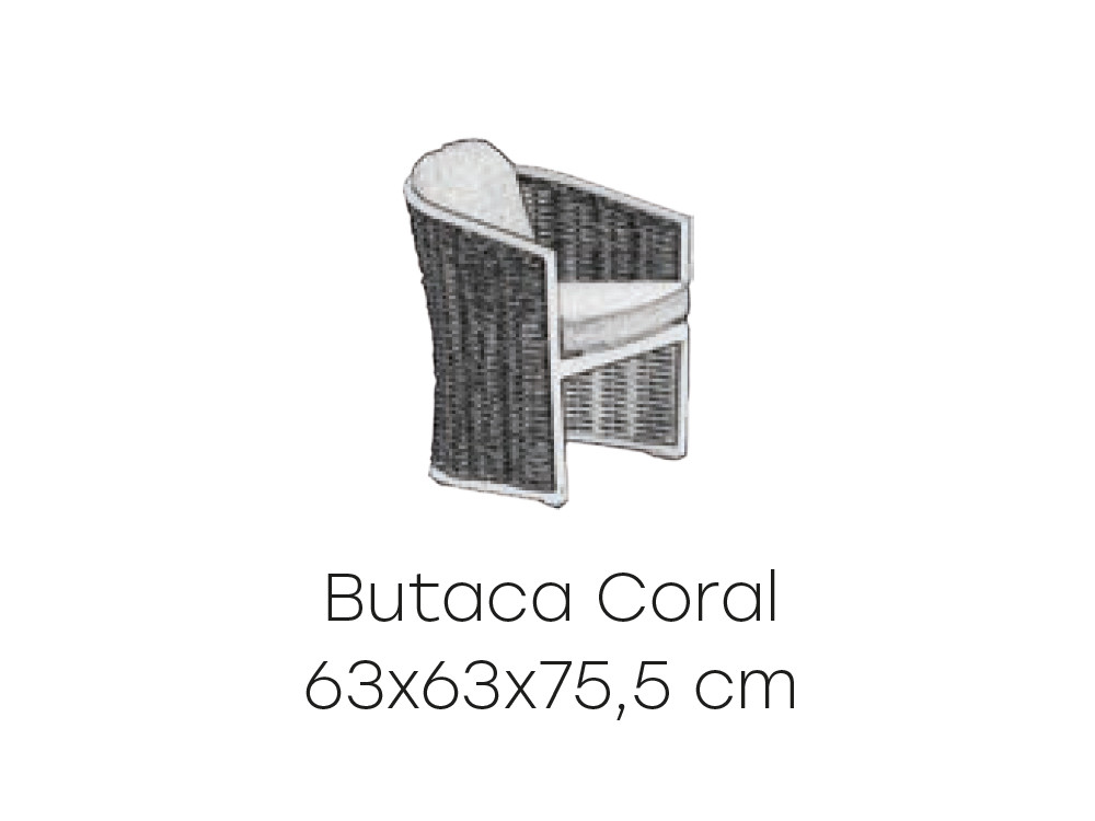 Butaca Coral