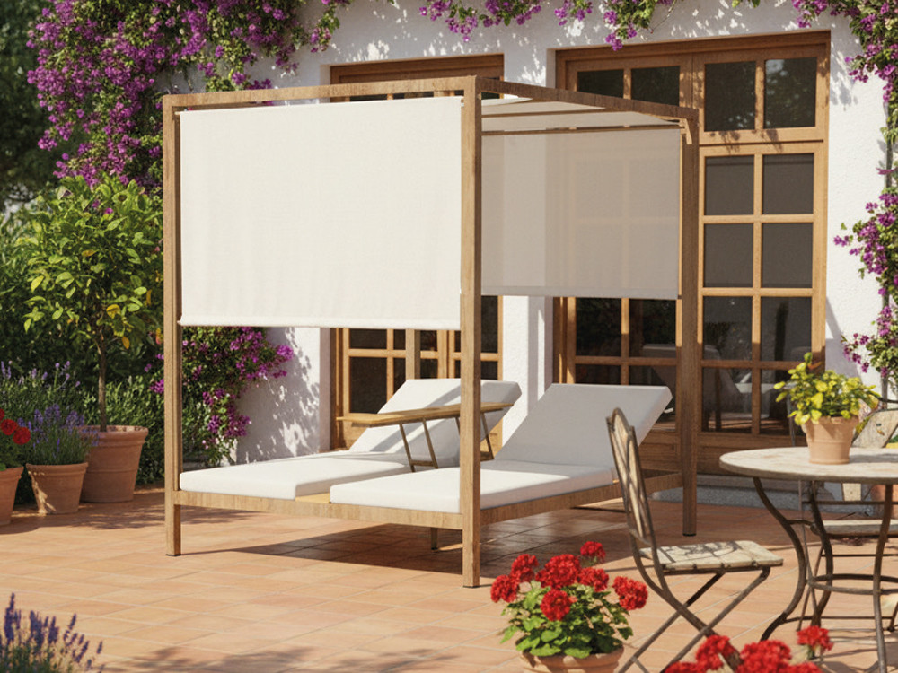 Daybed doble de aluminio Messina