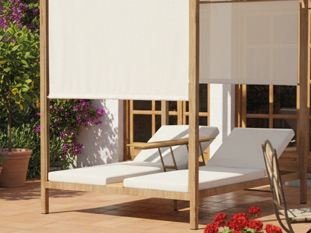 Daybed doble de aluminio Messina