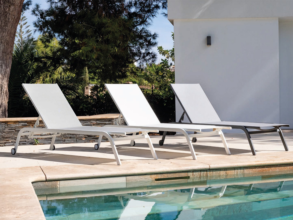 Tumbona apilable Marbella