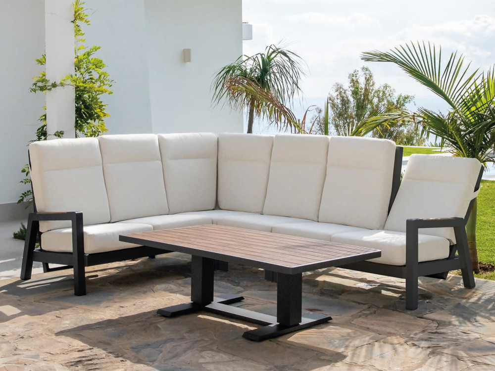 Mesa elevable exterior Milán