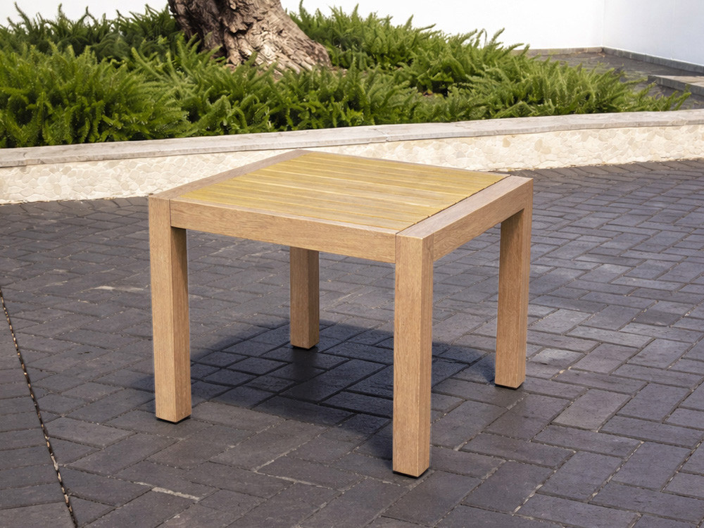 Mesa auxiliar exterior Milán