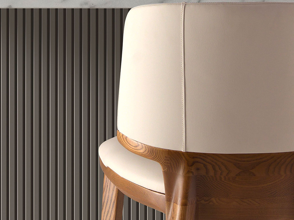 Detalle del taburete 4208 de Ángel Cerdá