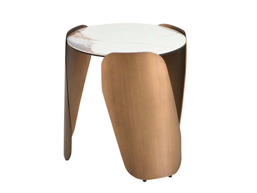 Mesa redonda auxiliar de Ø50cm 2163 de Ángel Cerdá