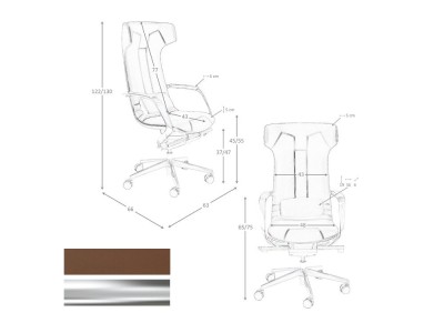 Medidas del sillón 4216 de Ángel Cerdá