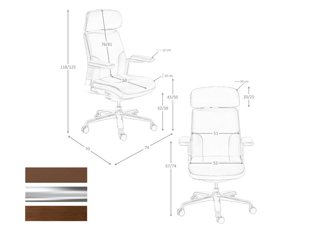 Medidas del sillón 4211 de Ángel Cerdá