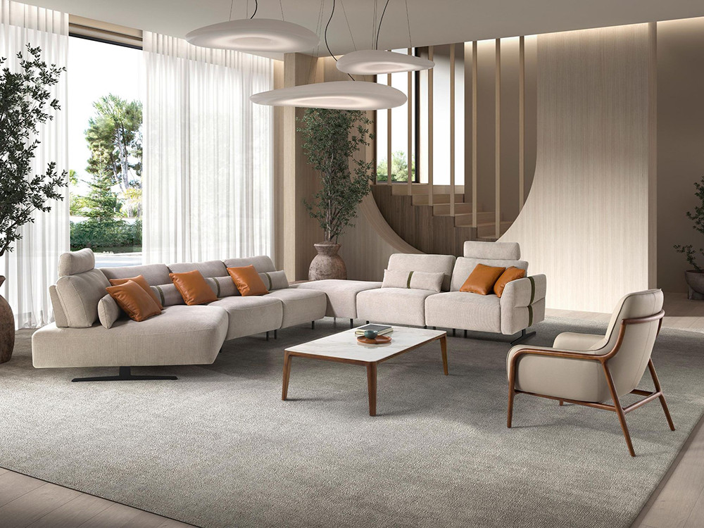 Combina el sillón 5177 con otras piezas de la colección de salón de Ángel Cerdá