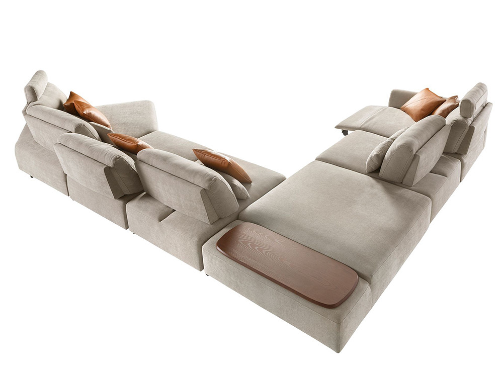 Sofá 6273 / 6274 con respaldos basculantes manuales de Ángel Cerdá