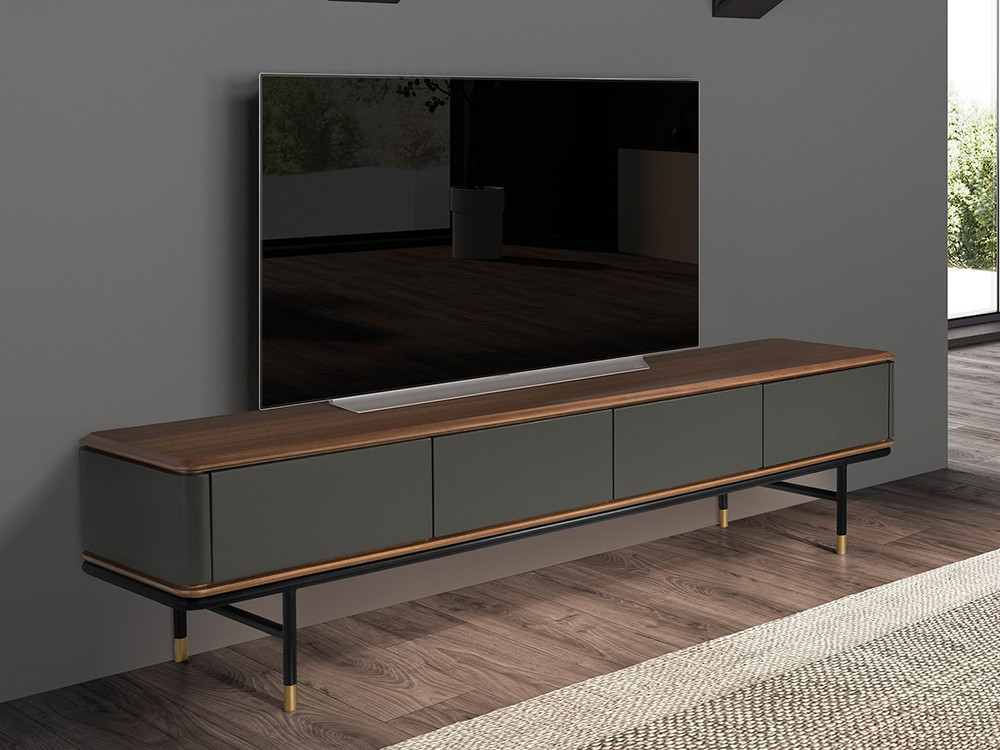 Gran espacio de almacenaje para el mueble TV 3265 de Ángel Cerdá