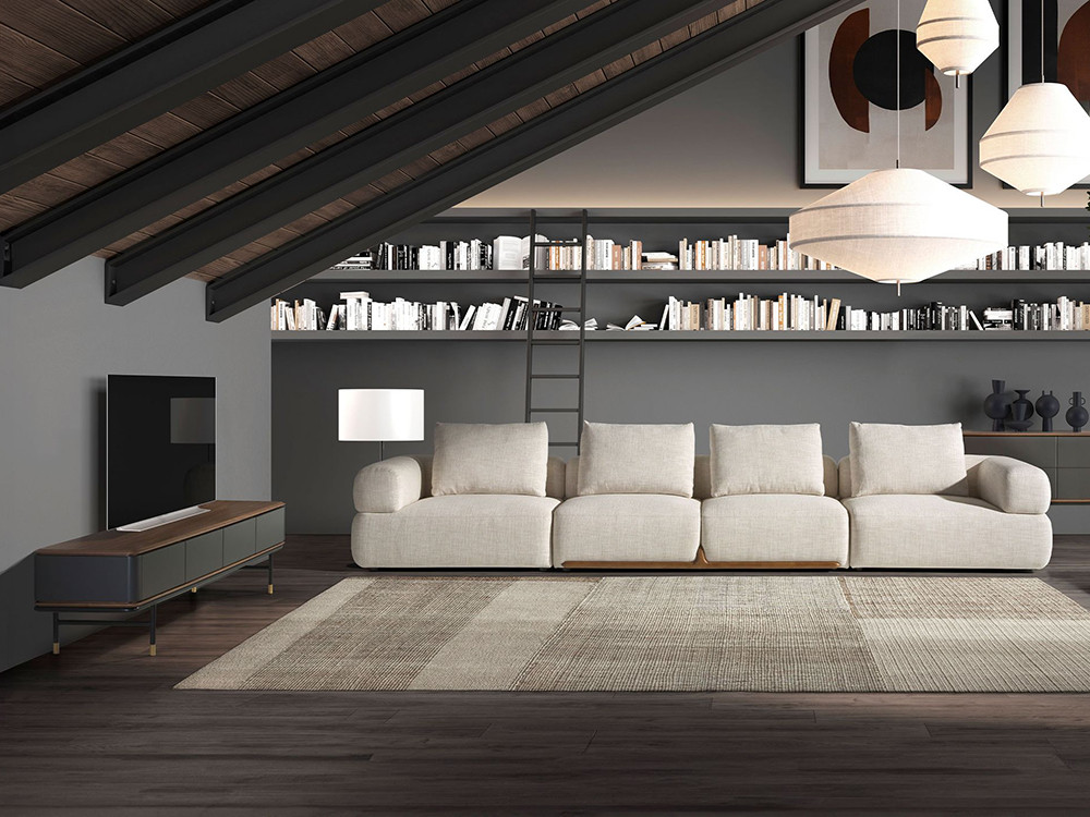 Combina el mueble TV 3265 con otras piezas de la colección de salón de Ángel Cerdá