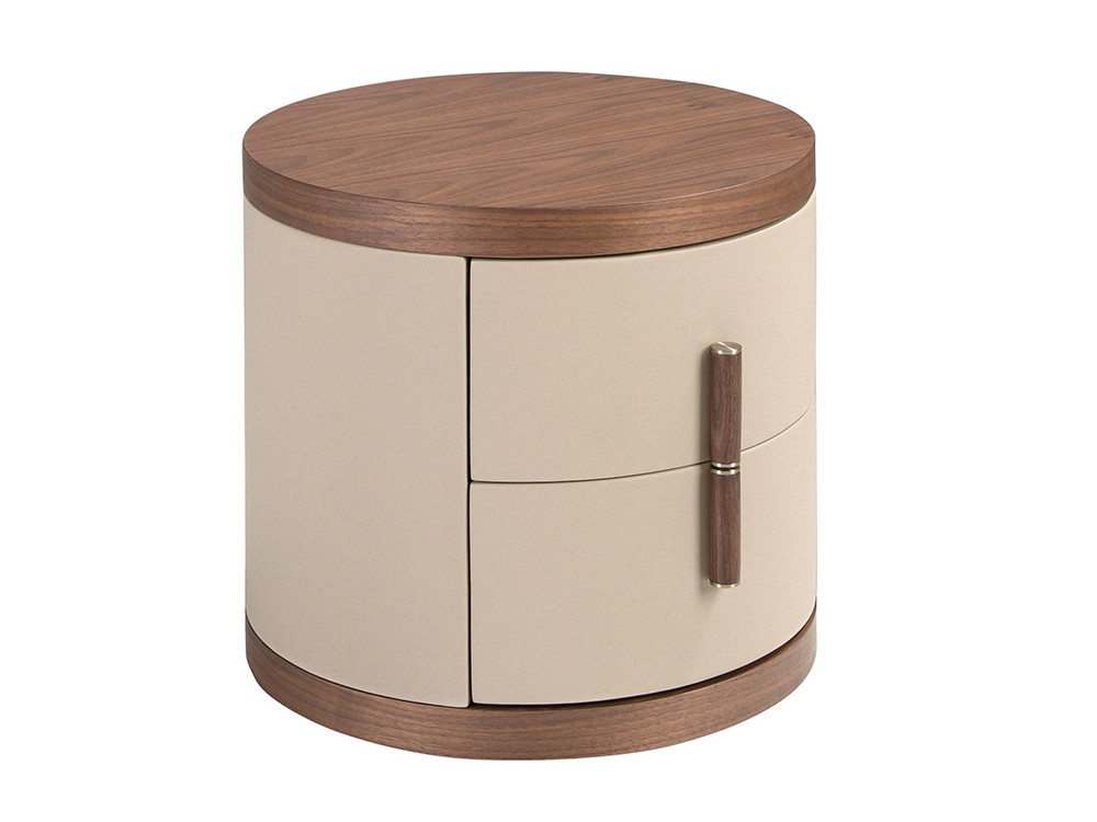 Estructura en chapa natural nogal y tapizado en polipiel 7219 de ángel Cerdá