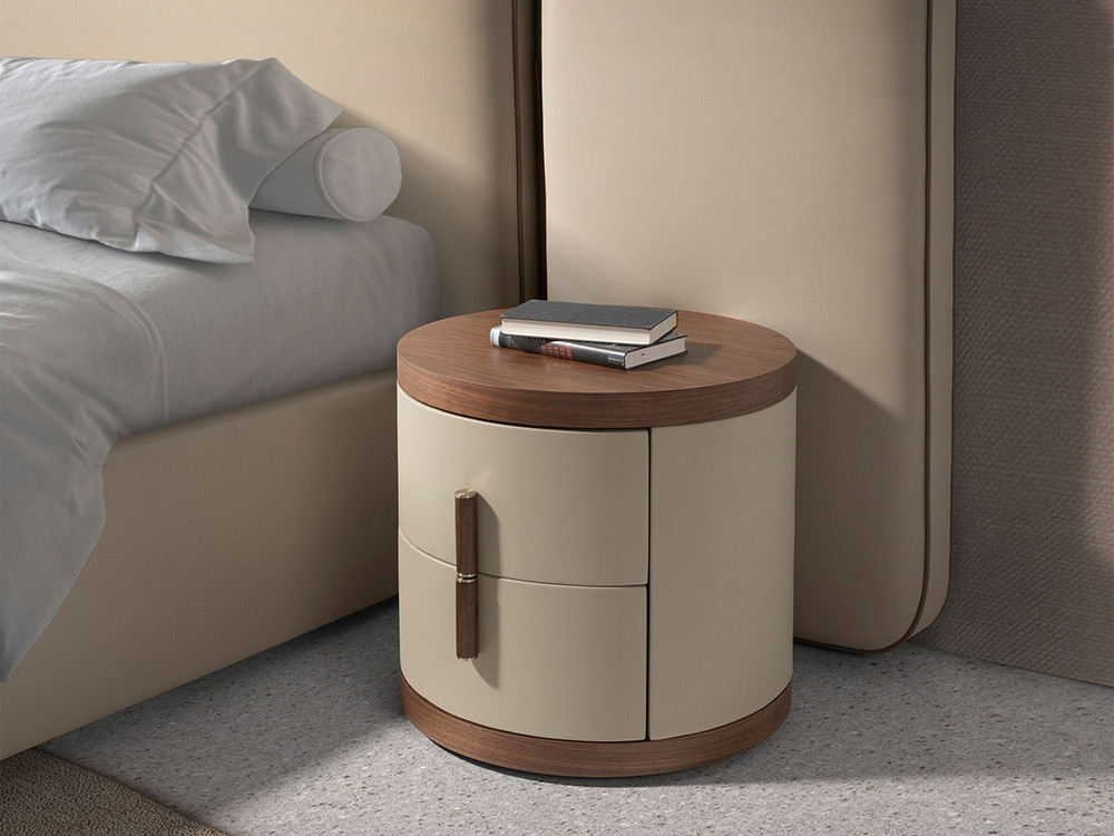 Mesita de noche con dos cajones 7219 de Ángel Cerdá