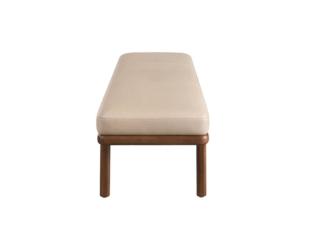 tapizado en polipiel ofrece un tacto suave y un acabado elegante banco 5179 de Ángel Cerdá