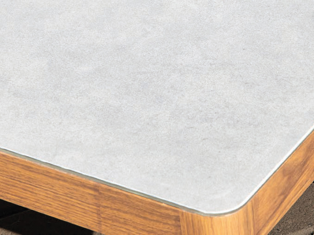 Detalle del sobre de la mesa Dubai de Majestic Garden