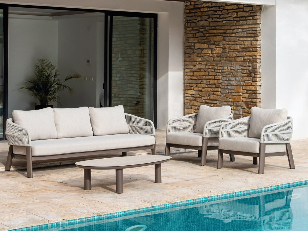 Set de salón exterior Caracas de Majestic Garden