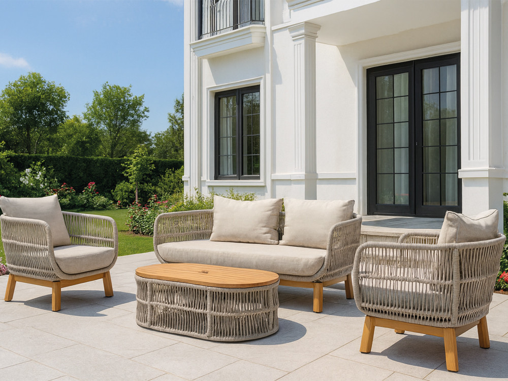 Set de salón exterior Grida de Majestic Garden