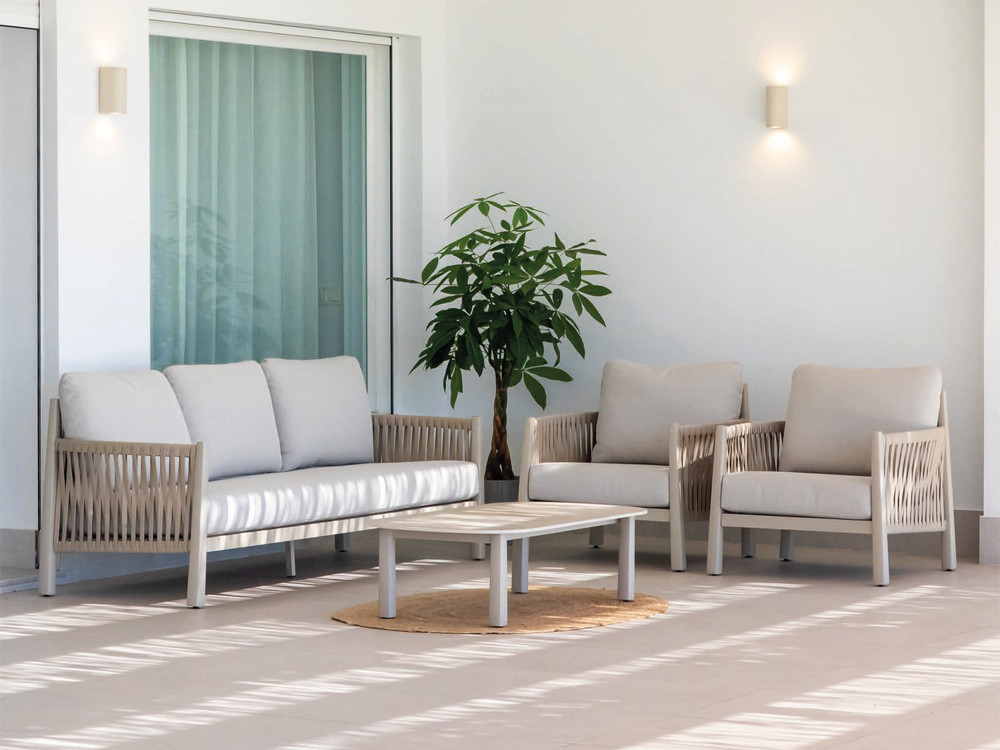 Set de salón exterior Danubio de Majestic Garden