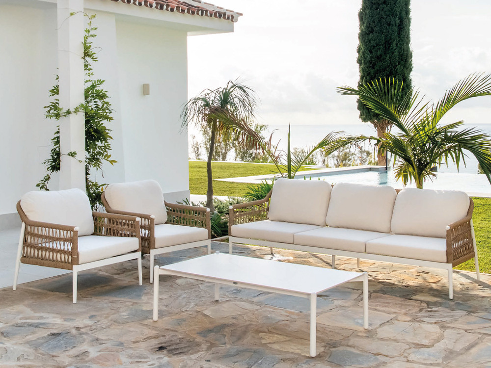 Conjunto para salón exterior Bantú de Majestic Garden