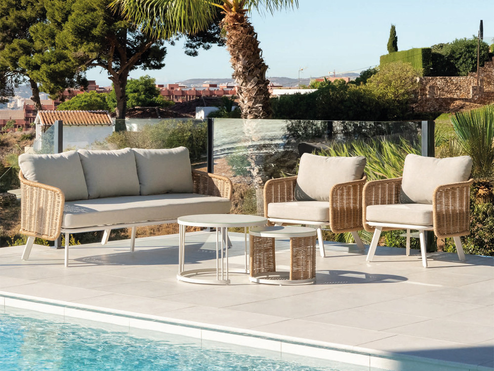 Conjunto para salón exterior Sena de Majestic Garden