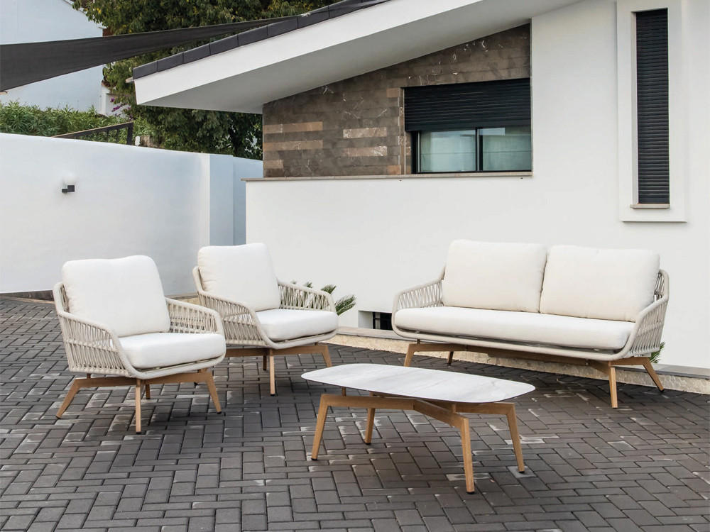 Set de salón exterior Malvinas de Majestic Garden