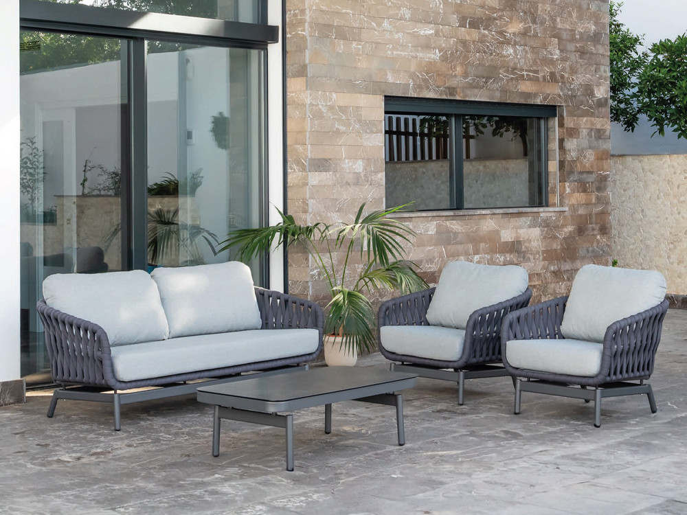 Set de salón exterior Iguazú de Majestic Garden