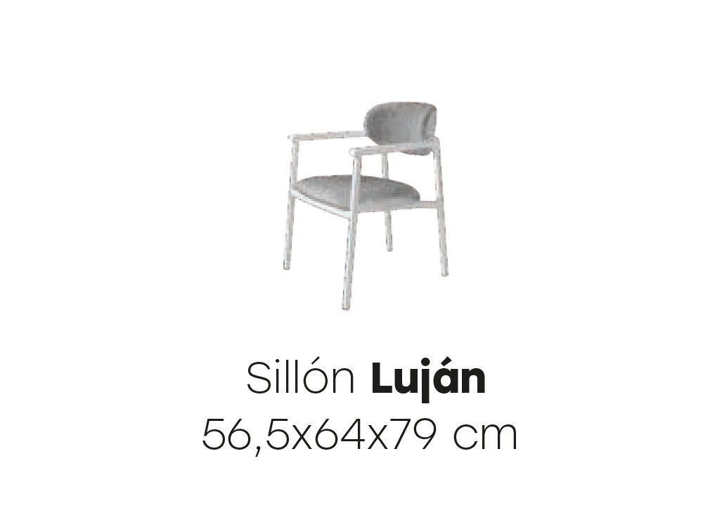 Medidas de la silla Luján de Majestic Garden
