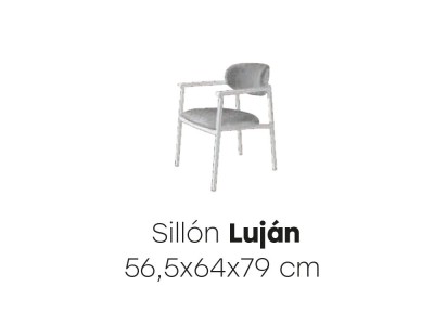Medidas de la silla Luján de Majestic Garden