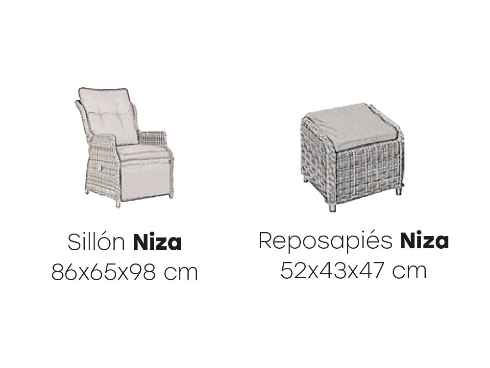 Sillón reclinable Niza