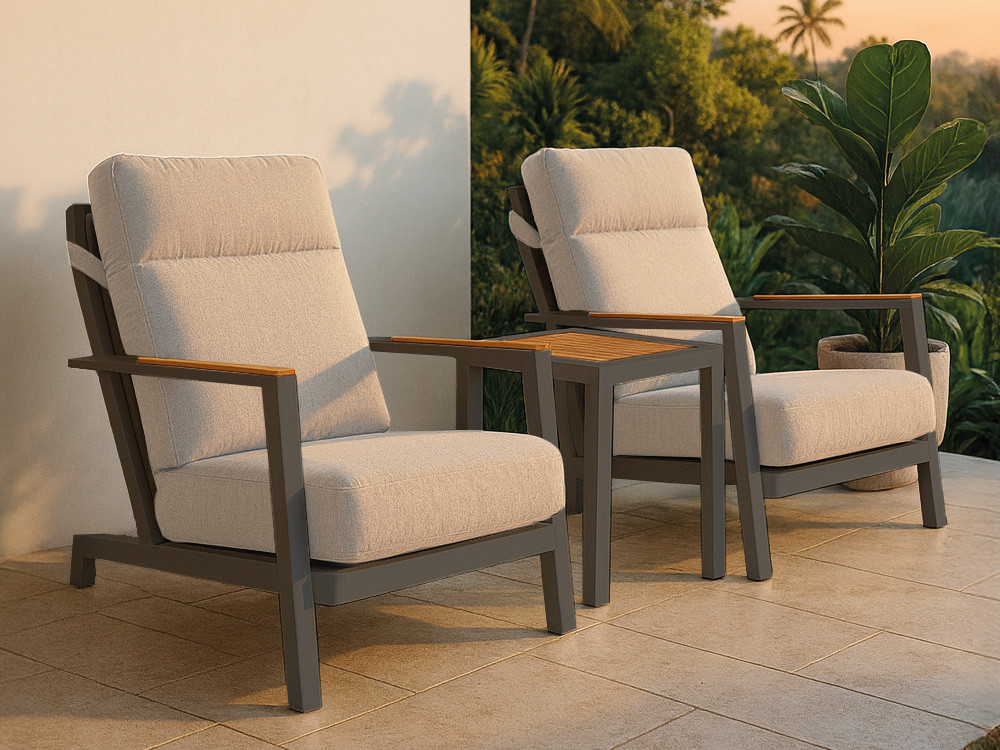 Set relax con dos butacas Loreto de Majestic Garden