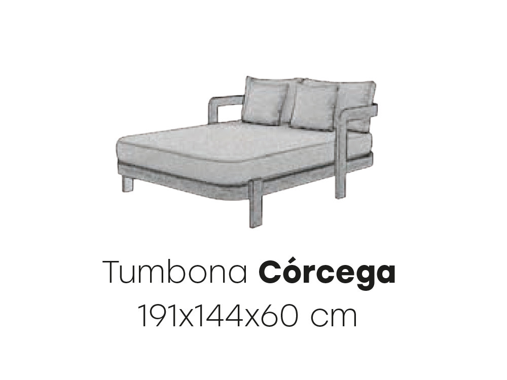 Medidas de la cama de jardín Córcega de Majestic Garden