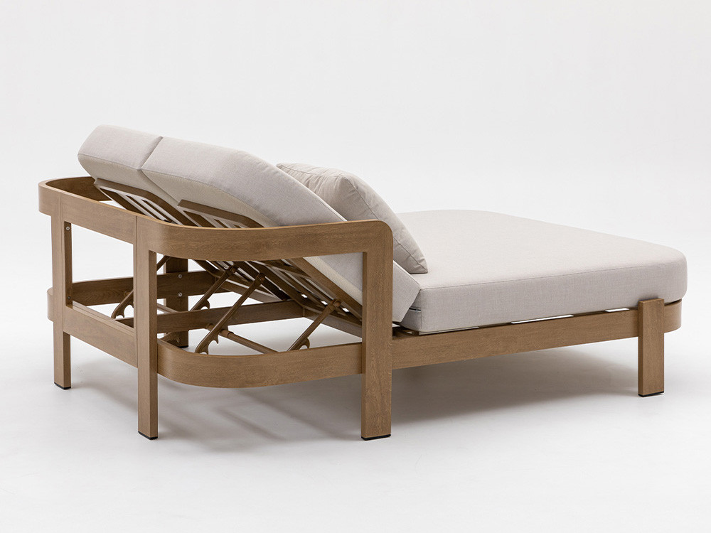 Dos respaldos reclinables Daybed Córcega de Majestic Garden