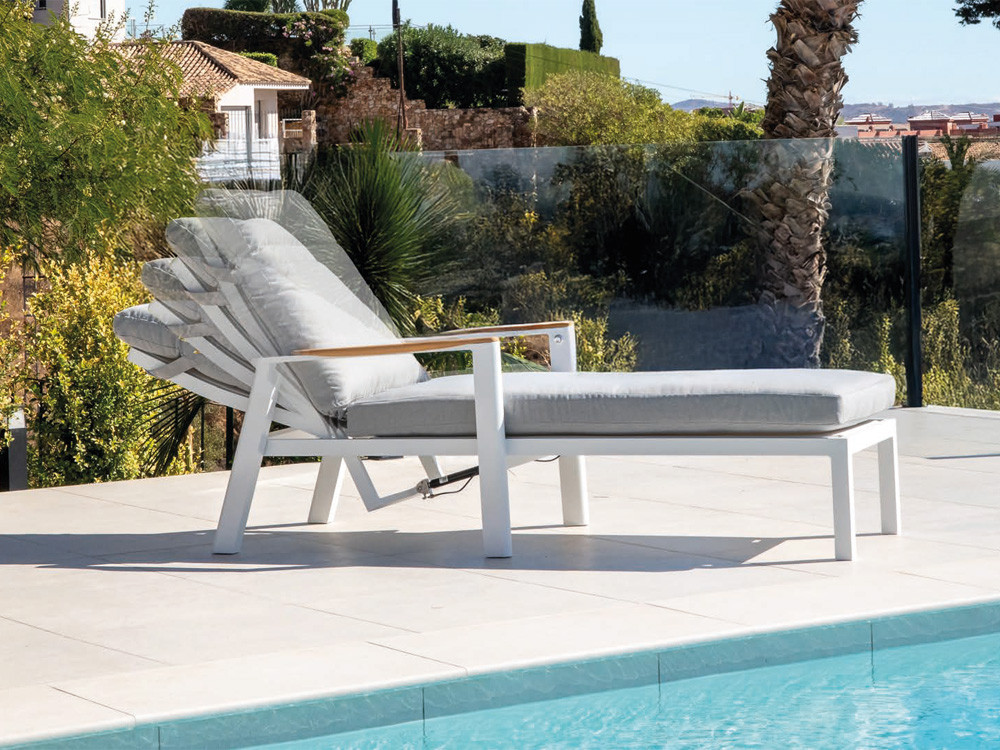 Tumbona Tambo de aluminio de Majestic Garden