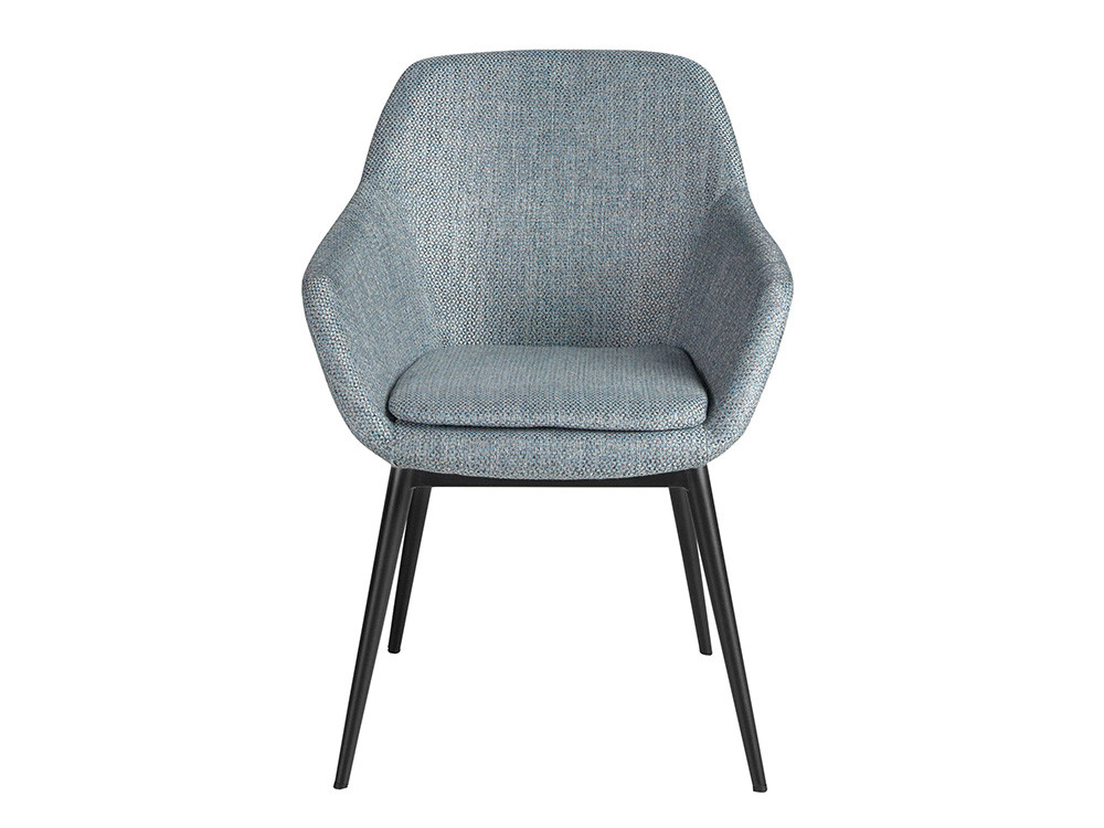 Confortable asiento de espuma de poliuretano de líneas envolventes, silla 4221 Ángel Cerdá