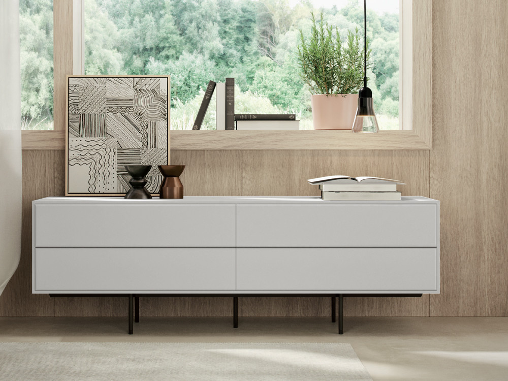 Puedes elegir el lacado entre los que te ofrecemos online de la cómoda F-10 Besform