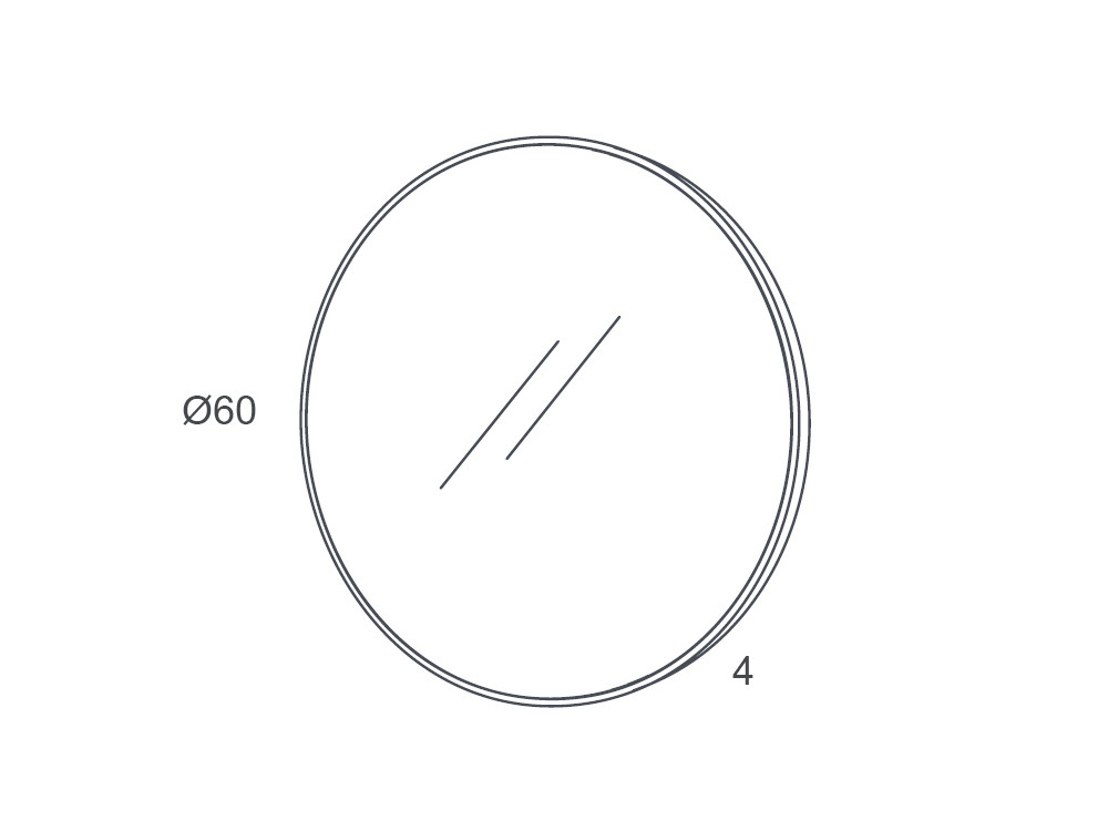 Medidas espejo Reflect Night Collection de Besform