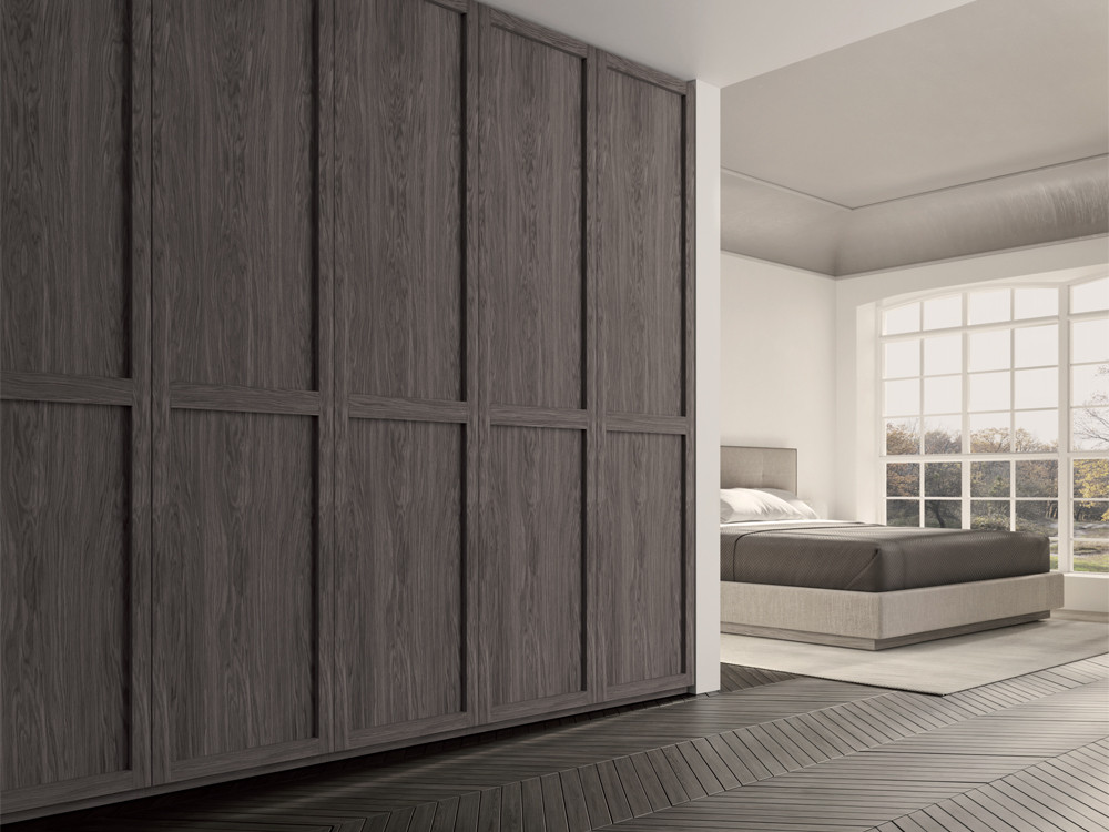 Puedes personalizar tu armario de puertas batientes Lar en medidas, acabados y accesorios interiores Besform