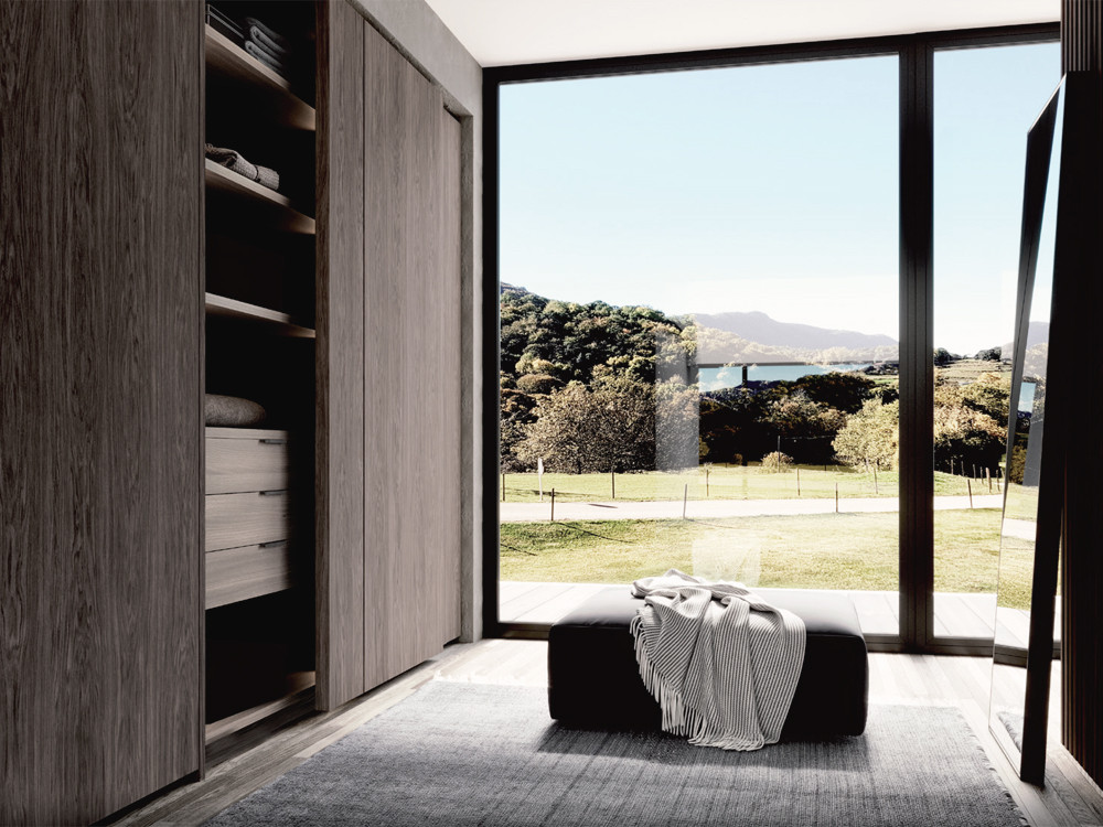 Puedes personalizar tu armario de puertas correderas en medidas, acabados y accesorios interiores Besform