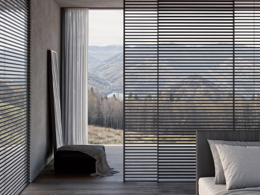 Cerramiento a medida para proyectos personalizados Horizon de Besform Night Collection