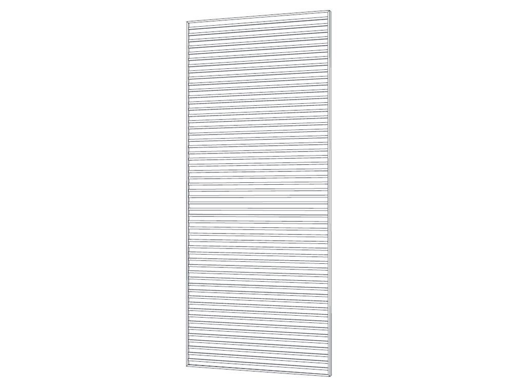 Esquema del cerramiento Horizon de Besform