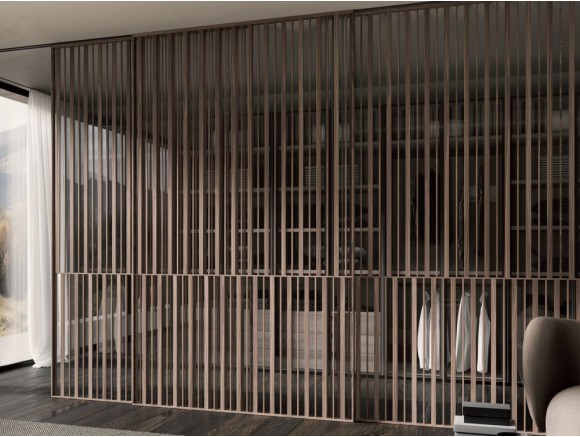 Cerramiento a medida para proyectos personalizados Strip de Besform Night Collection