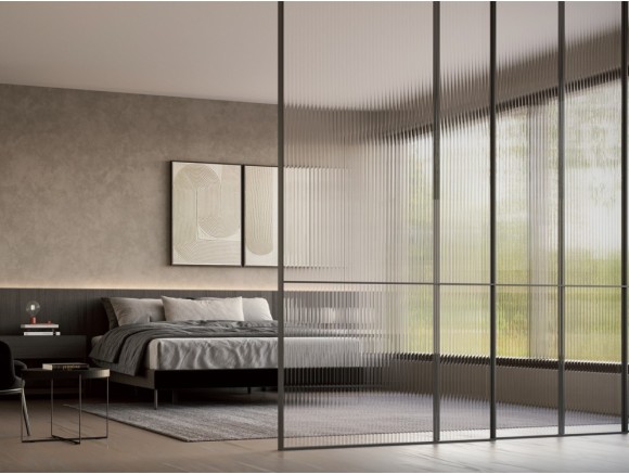 Cerramiento a medida para proyectos personalizados Flutex de Besform Night Collection