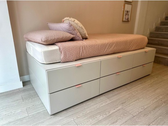 Cama compacta con seis cajones | OUTLET Tegar Mobel