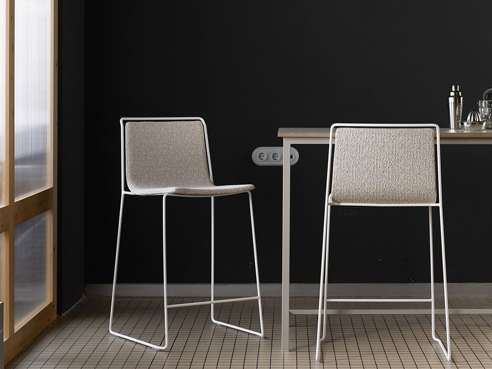 Taburete Alo tapizado